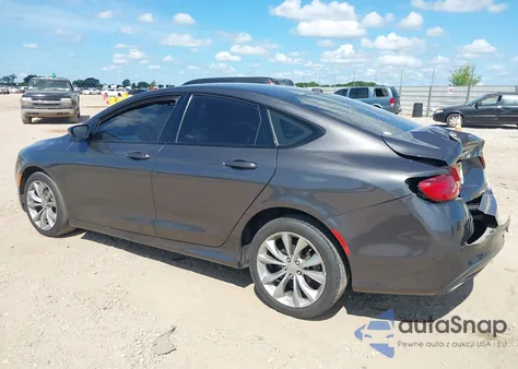 2015 Chrysler 200 S z USA, uszkodzony, nr VIN 1C3CCCBB4FN657842